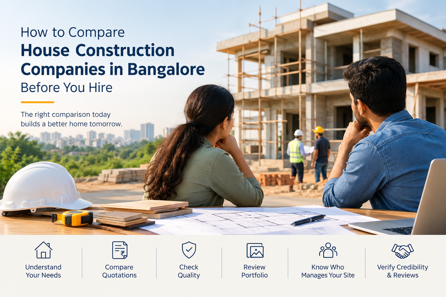 How to Compare House Construction Companies in Bangalore